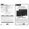 CRATE GFX-212 Owners Manual
